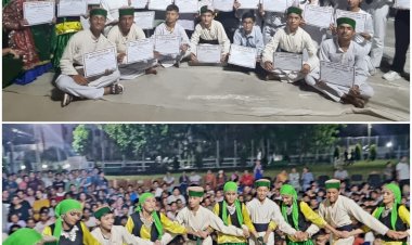 शिक्षा में कला कार्यशाला का समापन ..... हिमाचल की सांस्कृतिक विरासत बहुत ही  समृद् .......