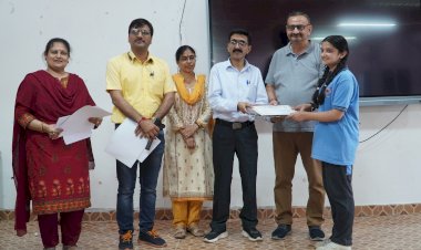 स्कूली बच्चों ने आपदा प्रबंधन पर विभिन्न प्रतियोगिताओं में लिया हिस्सा, सीखे आपदा प्रबंधन के गुर....