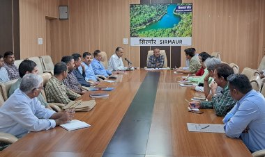 अंतर्राष्ट्रीय श्री रेणुकाजी मेले की तैयारियां शुरू.......डीसी ने बुलाई बैठक