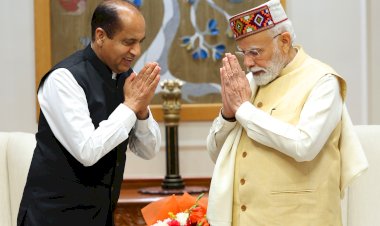 लोकतांत्रिक व्यवस्था में तानाशाही चलना चाह रही है सुक्खू सरकार..... प्रधानमंत्री से मिले पूर्व मुख्यमंत्री जयराम ठाकुर, आपदा में प्रदेश के सहयोग के लिए जताया आभार, मांगा और सहयोग