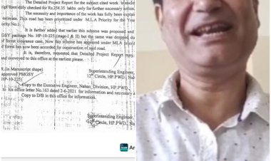 जुड्डा का जोहड़-कोटडी गाड़ा सड़क का श्रेय लेने का प्रयास न करें विधायक....भाजपा के राज्य सह मीडिया प्रभारी वार्ड न. 2 के  पार्षद विक्रम वर्मा ने साधा निशाना