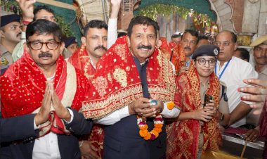 दर्शन सेवा योजना के तहत 100 रूटों पर जल्द शुरू होंगी बस सेवाएं‡‡‡ धार्मिक स्थलों के विकास में श्रद्धालुओं की सुविधा के साथ-साथ स्थानीय वासियों की सुविधाओं व हितों का भी रखा जाएगा ख्याल - उपमुख्यमंत्री