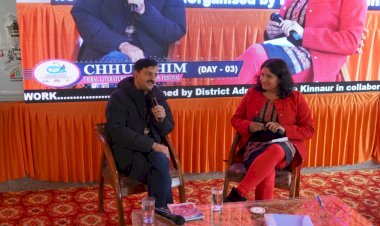 हिमाचल प्रदेश का प्रथम जनजातीय साहित्य सह भ्रमण उत्सव छुक्षिम आज सफलता पूर्वक संपन्न हुआ