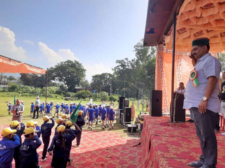 शाहपुर में प्रारंभिक शिक्षा खंड रैत की खेलकूद प्रतियोगिताएं शुरू....      खेलों से होता है बच्चों का सर्वांगीण विकास: केवल सिंह पठानिया .....