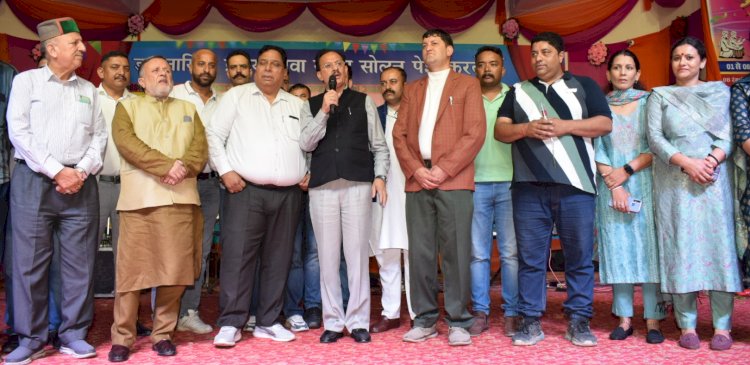 मेले व उत्सव हमारी प्राचीन संस्कृति को दर्शाने में निभाते हैं अहम भूमिका - हर्षवर्धन चौहान