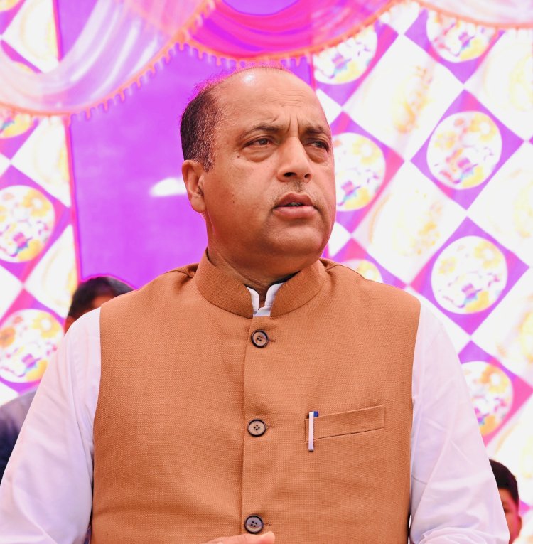 केंद्र से मिले सहयोग पर राज्य सरकार द्वारा की जा रही राजनीति ठीक नहीं : जयराम ठाकुर