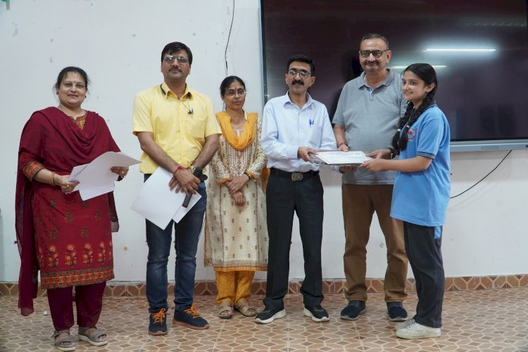स्कूली बच्चों ने आपदा प्रबंधन पर विभिन्न प्रतियोगिताओं में लिया हिस्सा, सीखे आपदा प्रबंधन के गुर....