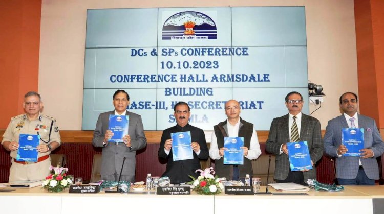 जिला कांगड़ा ने जीता 50 लाख रुपये का प्रथम पुरस्कार, हमीरपुर को द्वितीय और लाहौल-स्पीति को तृतीय पुरस्कार..... मुख्यमंत्री ने जिला सुशासन सूचकांक की वार्षिक रिपोर्ट-2022 जारी की