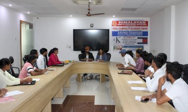 हिमालयन ग्रुप में पूल कैंपस प्लेसमेंट ड्राइव का आयोजन