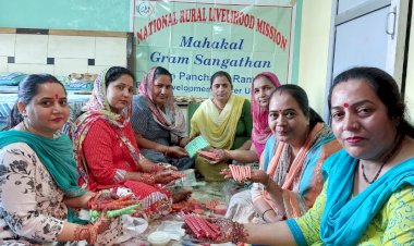 दिये और मोमबत्तियों की रोशनी से जगमगाएगा दीप का पर्व दीपावली जिला में 2700 स्वयं सहायता समूहों से जुड़ी हैं 27 हज़ार महिलाएं