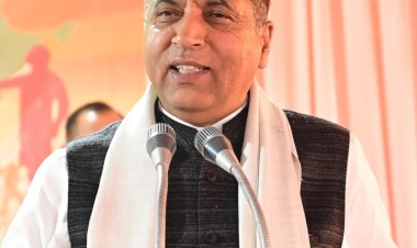 डिपुओं में दिये जा रहे है राशन की क़ीमतों को 20 प्रतिशत तक बढ़ाने पर बोले जयराम ठाकुर......  सुख की सरकार का नारा लगाने वाले दुःख की सरकार चला रहे हैं ......