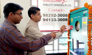 उपायुक्त ने रेलवे स्टेशन ऊना में स्थापित बायो क्रक्स मशीन का किया शुभारंभ