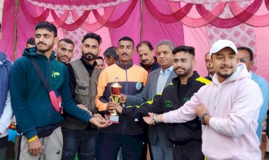 ग्राम पंचायत पंजौह में स्पोर्ट्स मीट आयोजित...... मानसिक और शारीरिक विकास के लिए खेलकूद गतिविधियां की भूमिका अहम