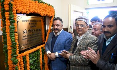 शिक्षा मंत्री ने बाघी में किया प्राथमिक स्वास्थ्य केंद्र का उदघाटन, सीए सटोर खोलने का दिया आश्वासन