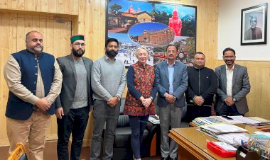 हिमाचली हथकरघा उत्पादों के व्यापार में ब्रिटेन से सहयोग पर चर्चा उद्योग मंत्री से ब्रिटिश उप-उच्चायुक्त ने की भेंट