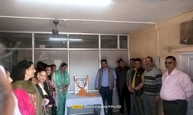 शाहपुर में पूर्व प्रधानमंत्री स्वर्गीय इंदिरा गांधी को किया नमन