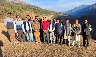 शिलाई अस्पताल के भवन का कार्य जल्द होगा आरम्भ-हर्षवर्धन चौहान