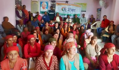 सिरमौर जिला के सात विकास खंडों में केन्द्र प्रायोजित योजनाओं की जानकारी हासिल की स्थानीय लोगों ने