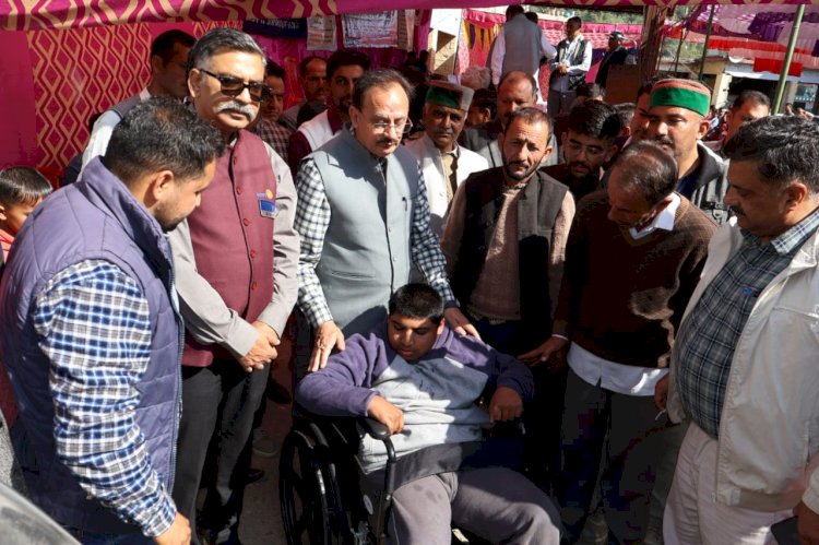 हर व्यक्ति को अपने स्वास्थ्य के प्रति सचेत और जागरूक रहना चाहिए-हर्षवर्धन चौहान