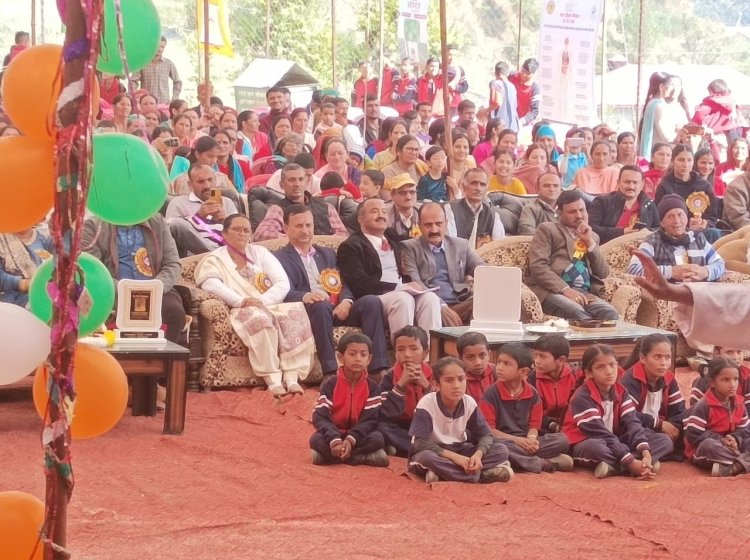 छोग टाली विद्यालय ने हर्षोउल्लास से मनाया वार्षिक महोत्सव