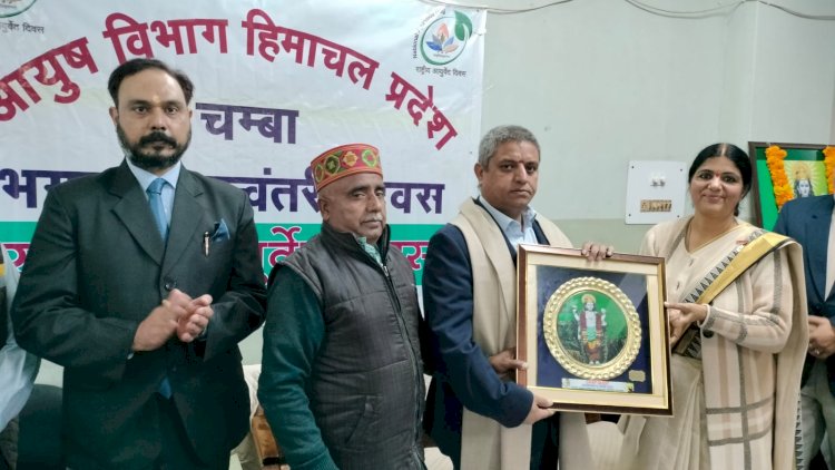 आयुर्वेद एक रोग निवारण विज्ञान है और हमारे जीवन पद्धति का अहम हिस्सा विधायक नीरज नेय्यर