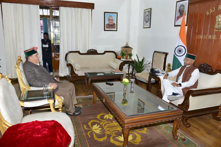 राज्यपाल से भेंट की विधान सभा अध्यक्ष ने
