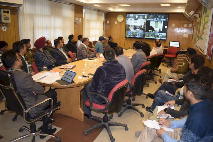 सर्दियों के सीजन में आपदा से बचाव के लिए तैयारियां आरंभ मौसम के पूर्वानुमान की जानकारी आम जनमानस तक पहुंचेगी: डीसी