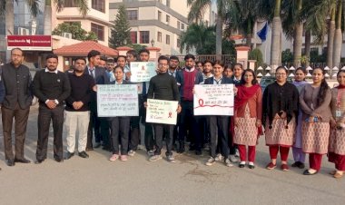 हिमालयन इंस्टीट्यटू में विश्व एड्स दिवस पर जागरूकता शिविर