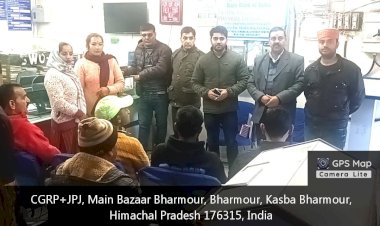 एसबीआई ने भरमौर में लगाया वित्तीय साक्षरता शिविर