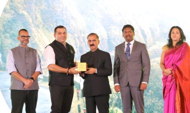 आउटलुक ट्रैवलर अवार्ड्स-2023 में हिमाचल को दो पुरस्कार         सर्वश्रेष्ठ साहसिक पर्यटन गंतव्य और इको पर्यटन गंतव्य चुना गया