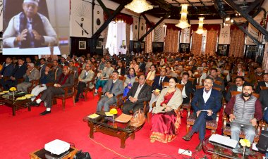 2047 तक विकसित भारत-युवाओं की आवाज विषय पर कार्यशाला आयोजित