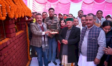 शिक्षा मंत्री ने 18.37 करोड़ से बनने वाले कोहलाड़ा पंचगांव अंटी मार्ग के विस्तारीकरण कार्य का किया भूमि पूजन