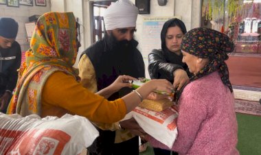दशमेश रोटी बैंक  ने  50 जरूरतमंद लोगों को बांटा राशन, पिछले 6 सालों से गरीब लोगों की सेवा कर रहा रोटी बैंक,