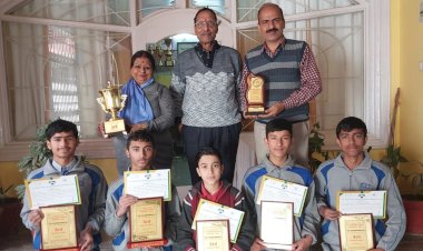 ए. वी. एन. की एकांकी " सेहत का राज मोटा अनाज "  को राज्यस्तर पर मिला तृतीय पुरस्कार ...