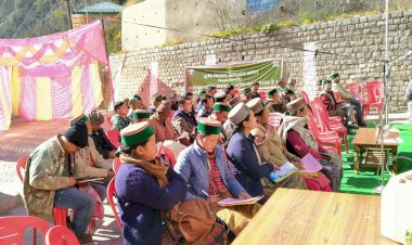 किन्नौर जिला की ग्राम पंचायत स्पीलो में एक दिवसीय किसान मेले का आयोजन किया गया