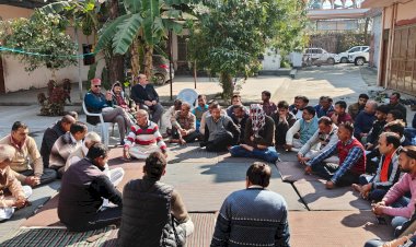 हिंदू संगठनों की  श्री राम जन्मभूमि प्राण प्रतिष्ठा पर बैठक