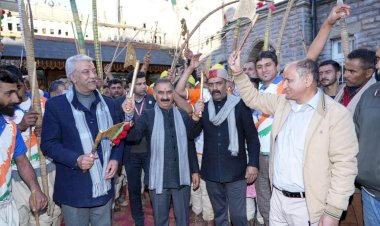 शिमला विंटर कार्निवल का शुभारंभ... 450 महिलाओं द्वारा प्रस्तुत महानाटी रही कार्निवल का मुख्य आकर्षण