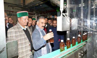 मुख्यमंत्री ने पराला में 100.42 करोड़ रुपये से निर्मित अत्याधुनिक फल विधायन संयंत्र का किया लोकार्पण