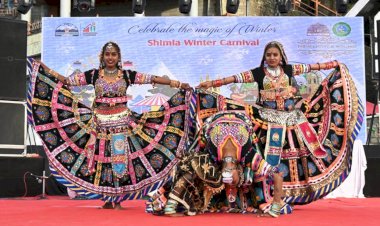 शिमला विंटर कार्निवल के दूसरे दिन ऊना, किन्नौर, सिरमौर और मण्डी के और  पटियाला के सांस्कृतिक दलों ने मचाई धूम