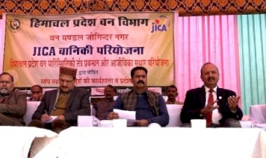 धर्मपुर के सिद्धपुर में एक दिवसीय कार्यशाला व प्रदर्शनी का किया उद्घाटन -  बांस निर्मित परियोजना को सीपीडी नागेश गुलेरिया ने की एक करोड़ रुपये की घोषणा