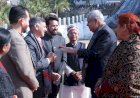 हमीरपुर आगमन पर उप-राष्ट्रपति का अभिनन्दन