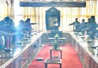 कुष्ठ रोग के प्रति भेदभाव समाप्त करने के लिए अधिकारियों और कर्मचारियों को बचत भवन के सभागार में दिलाई शपथ