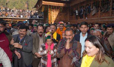 मुख्यमंत्री रोहड़ू विधानसभा क्षेत्र के गवास में शांत महायक्ष में हुए शामिल प्रदेश की समृद्ध संस्कृति के संरक्षण पर बल दिया