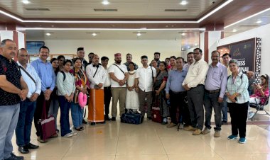 हमीरपुर की पंचायती राज संस्थाओं के जनप्रतिनिधि केरल प्रवास पर