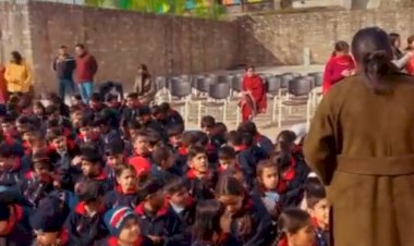 मूंगफली और रेवडी की मिठास के साथ अरिहंत में रही  लोहड़ी  की धूम