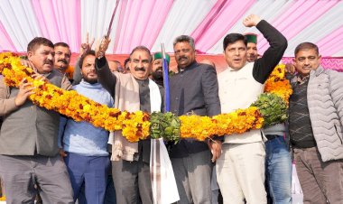 मुख्यमंत्री ने की जाहू में उप-तहसील, लदरौर में पुलिस चौकी खोलने की घोषणा