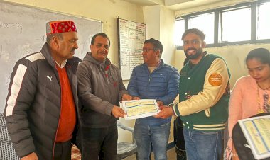 किसानों को मशरूम उत्पादन का दिया प्रशिक्षण