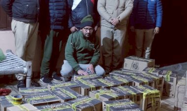 पुलिस ने 667 शराब की बोतलें बरामद की,आरोपी हिरासत में