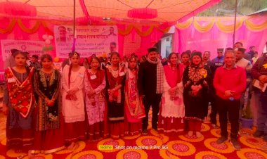 दरीणी स्कूल के वार्षिक उत्सव में बच्चों को नवाजा, पूर्ण राज्यत्व दिवस की भी दी बच्चों अभिभावकों को बधाई