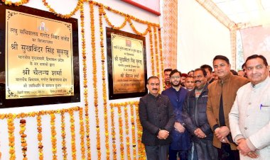 मुख्यमंत्री ने गगरेट विधानसभा क्षेत्र में 33 करोड़ रुपये की विकासात्मक परियोजनाओं के शिलान्यास किए